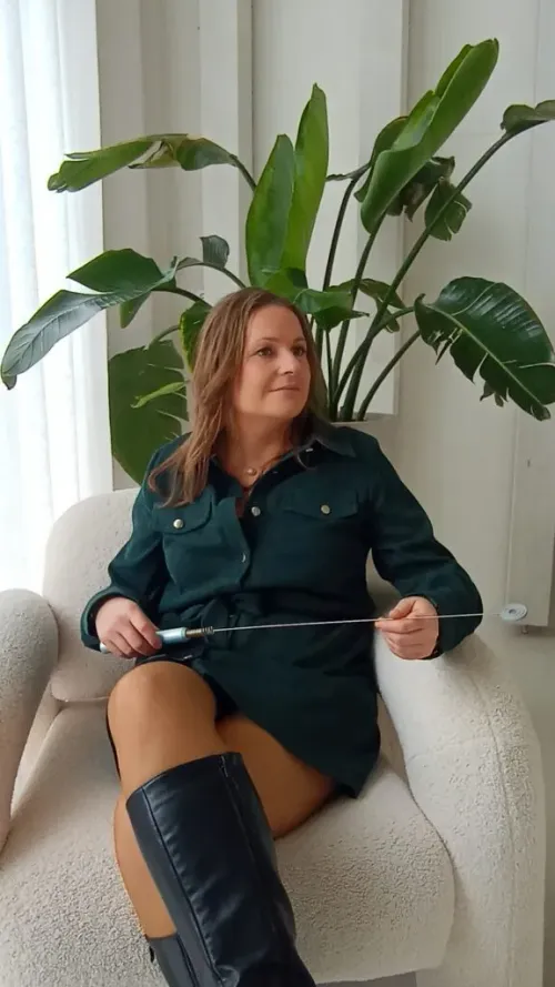 Mandy in een rustgevende omgeving